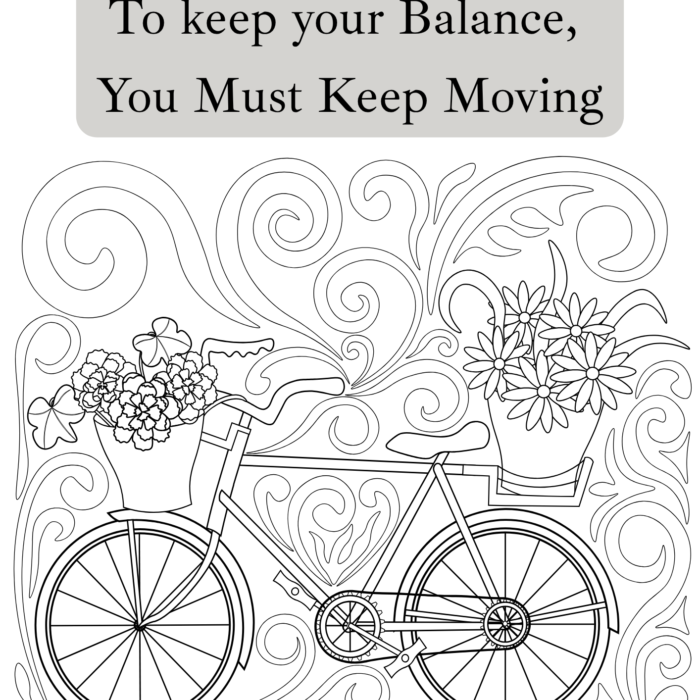 The Art of Coloring Bicycle ride (free)